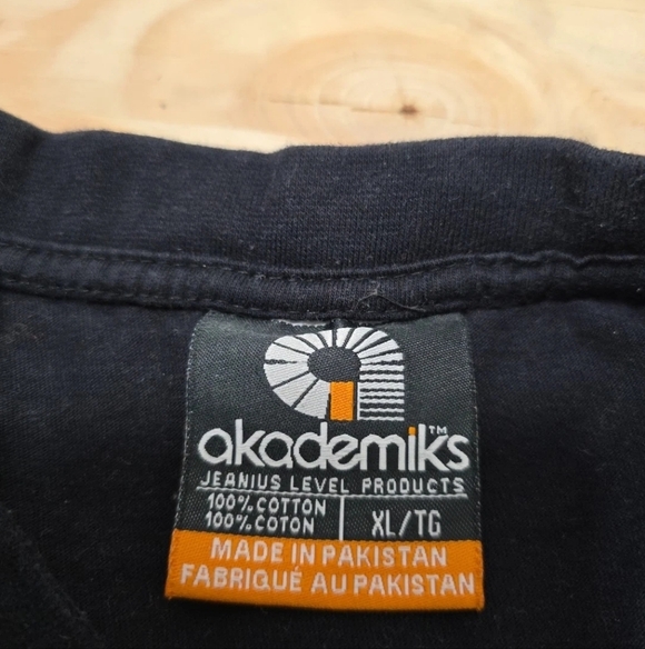 Akademiks Men's Black Orange Jeanius Level Products Akademiks Size XL - Picture 3 of 4